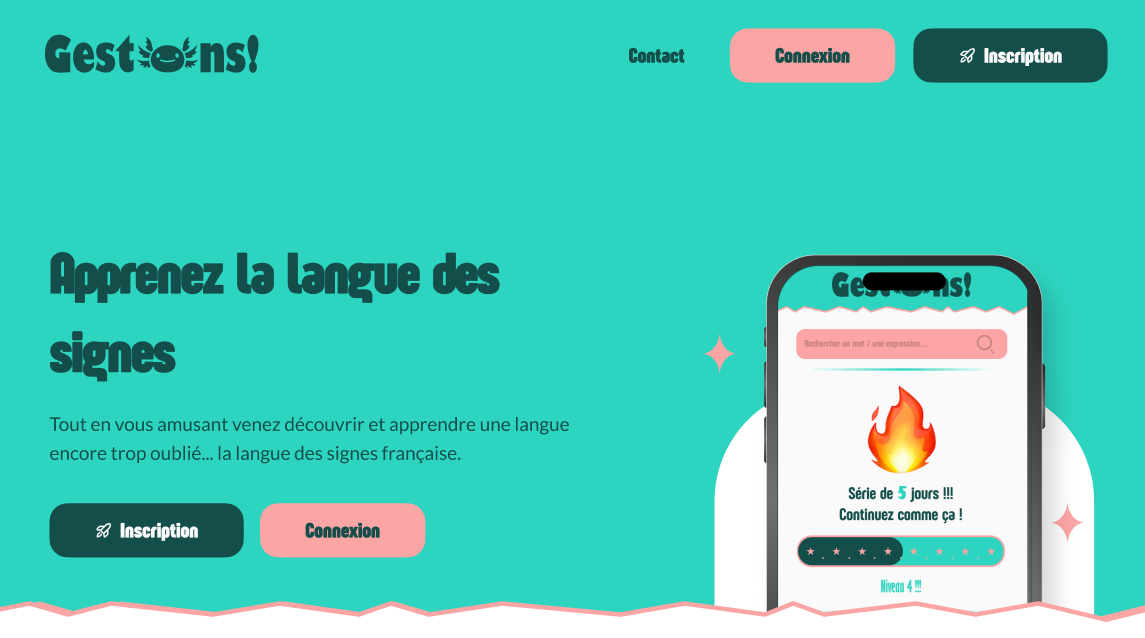 Gestons! capture d